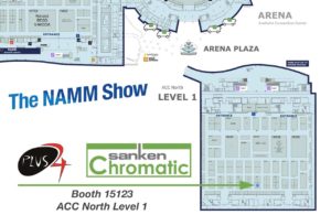 plus24 and Sanken Chromatic at NAMM 2019 Booth 15123